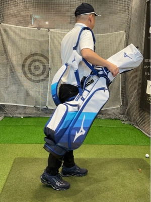MIZUNO　Tour Slim Standキャディーバッグ Tour Slim Stand キャディバッグ／25年モデル|5LGC2516|バッグ