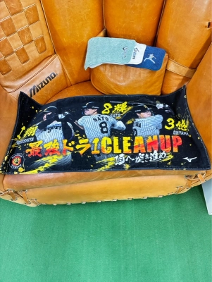 ミズノ直営限定】阪神タイガース 最強ドラ1CLEANUPタオル|16JRXT9000